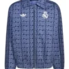 Adidas x Madrid LFSTLR Racing Navy Blue Pattern Jacket