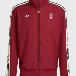 Ajax Amsterdam Anniversary Maroon Track Jacket