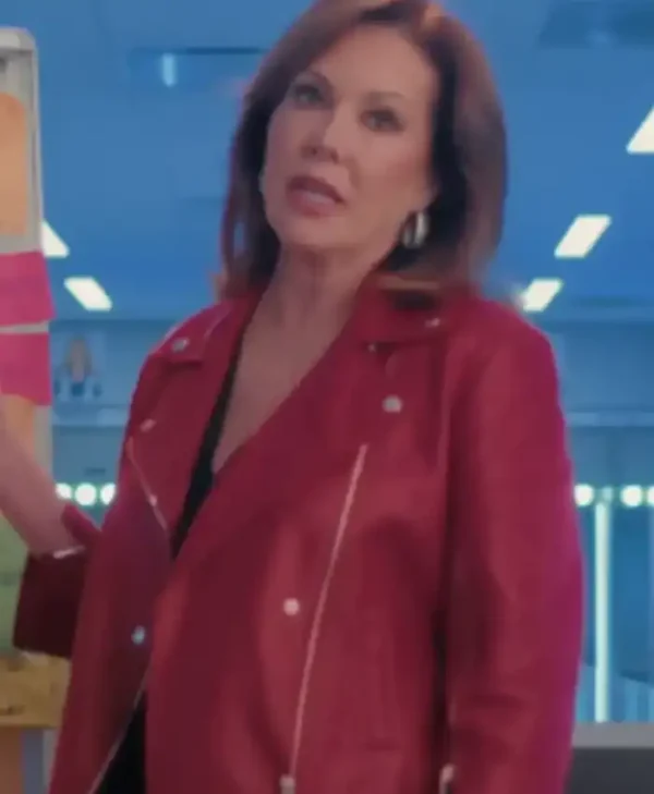 America’s Sweethearts S03 Kelli Finglass Red Leather Jacket