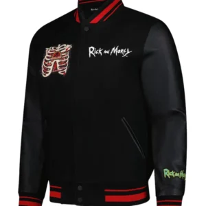 Anatomy-Park-Rick-And-Morty-Black-Wool-Varsity-Jacket.webp