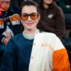 Anne Hathaway Knicks Jacket