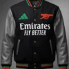 Arsenal LABRUM 2026 Adidas Leather Jacket