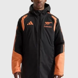 Arsenal adidas Pro Training Stadium Parka Jacket
