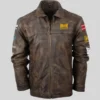 BBR World Finals 2026 Brown Leather Jacket