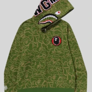 Bape 30th Anniversary Shark Camo Hoodie