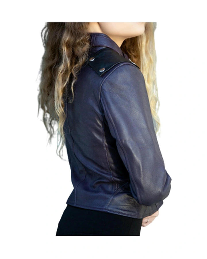 Batgirl Leather Jacket - Image 2