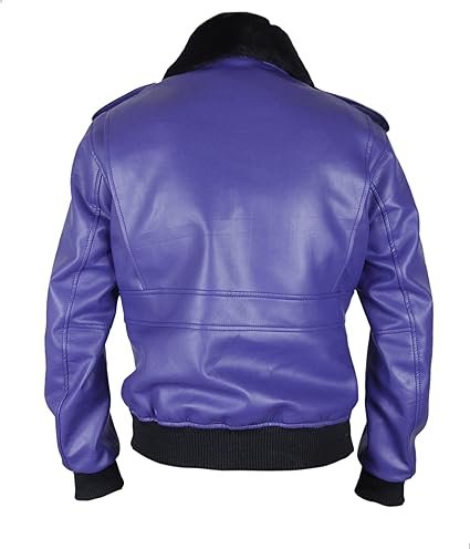 Batman Bob the Goon Purple Joker Jacket - Image 3