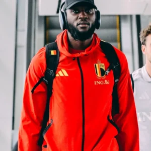 Belgium Adidas Tiro Travel Windbreaker Jacket