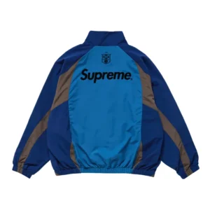 Blue Supreme S Logo Track Jacket Shop Now