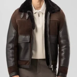 Brown Biker Jacket