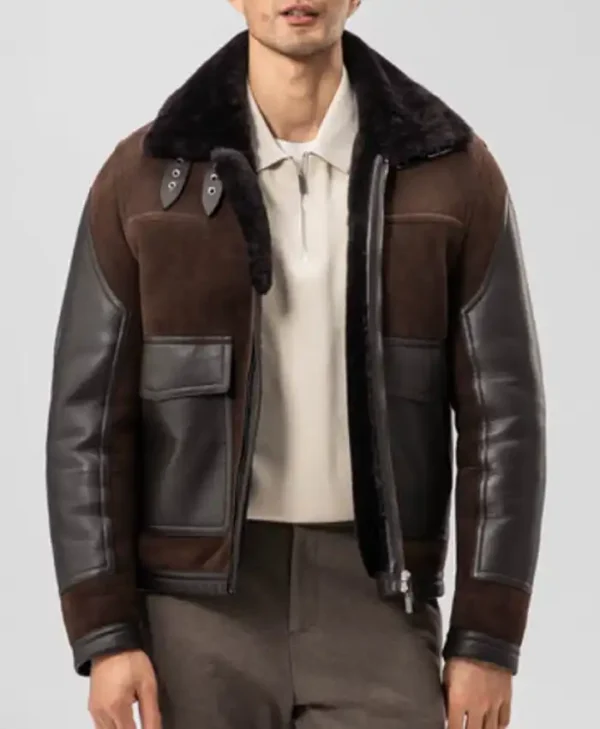 Brown Biker Jacket