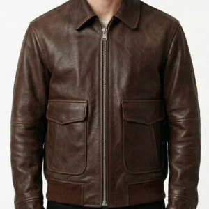 Brown Bomber Jacket