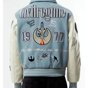 Buy Civil x Star Wars Rebellion Letterman Varsity Jacket