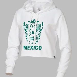 Buy FIFA World Cup 2026 Mexico Crop Hoodie