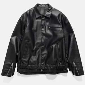Buy Fat Joe NBA Finals Game 3 Black Leather Jacket