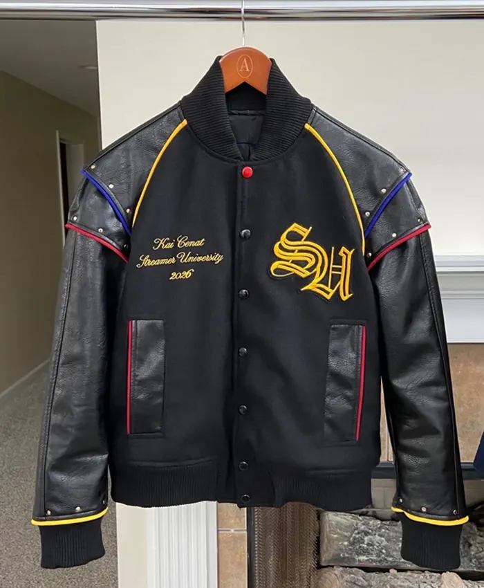 Buy Kai Cenat Custom Streamer University Jacket