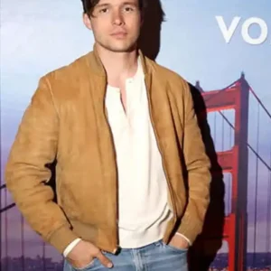 Buy Nick Robinson Voicemails for Isabelle Suede Bomber Jacket