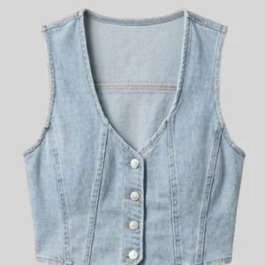 Buy Off Campus S01 Hannah Wells Blue Vest