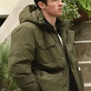 Buy One Night Only 2026 Callum Turner Green Puffer Jacket