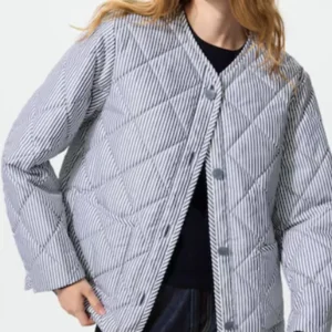 Buy PUFFTECH Collarless Quilted Jacket