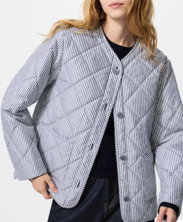 Buy PUFFTECH Collarless Quilted Jacket