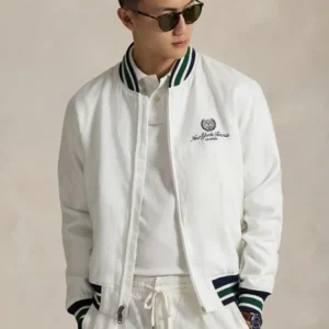 Buy Polo Ralph Lauren US Open Linen Bomber Jacket