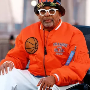 Buy Spike Lee Basketball Finals 2026 Orange Knicks Jacket