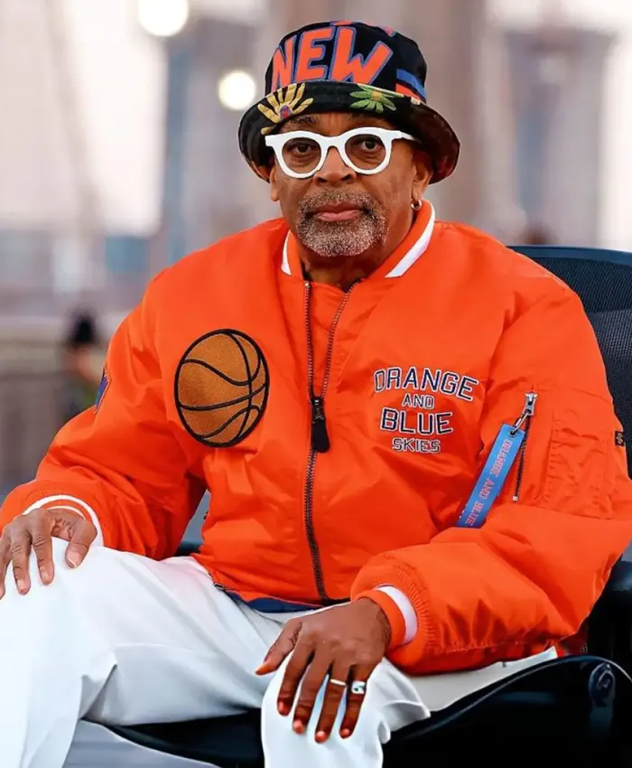 Buy Spike Lee Basketball Finals 2026 Orange Knicks Jacket