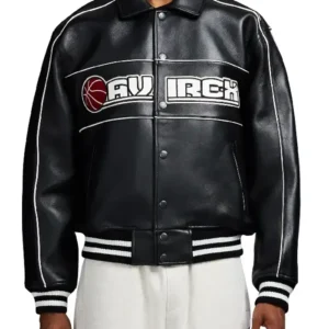 Buy Te-Hina Paopao Black Avirex Basketball Jacket