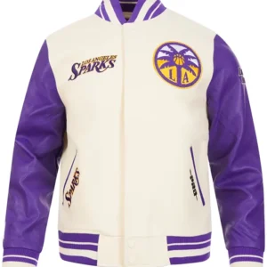 Buy WNBA 30 years LA Sparks Varsity Jacket