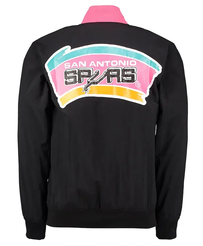 Buy now Warm Up San Antonio Spurs Black Jacket