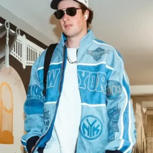 Cam Schlittler Knicks Blue Jacket