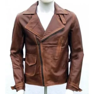Captain America First Avenger Steve Rogers Brown Leather Jacket