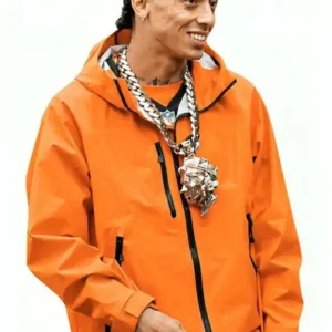 Central Cee Orange Jacket