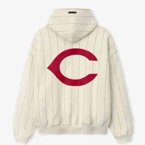 Cincinnati Reds Unisex Essential Pinstripe Hoodie For Sale