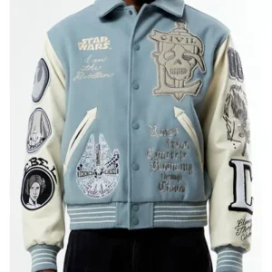 Civil x Star Wars Rebellion Letterman Varsity Jacket