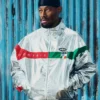 Corteiz new streetwear Silver Jacket