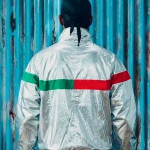 Corteiz new streetwear Silver Jacket For Sale