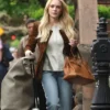Count Me Lies Lindsay Lohan Suede Blazer