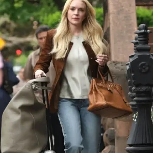Count Me Lies Lindsay Lohan Suede Blazer