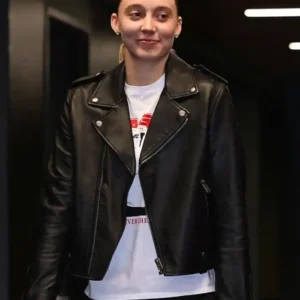 Dallas Wings v Seattle Storm Paige Bueckers Leather Jacket