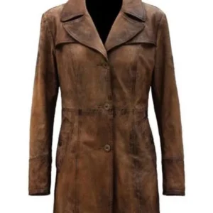 Dawn Of Justice Batman Distressed Trench Coat
