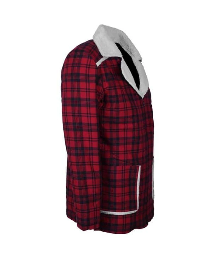 Deadpool Shearling Flannel Jacket - Image 3