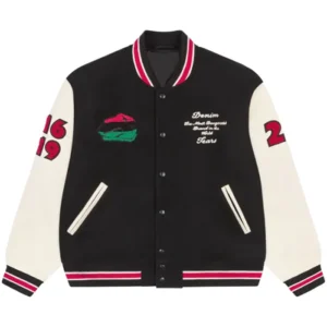 Denim Tears Peace Wreath Varsity Jacket