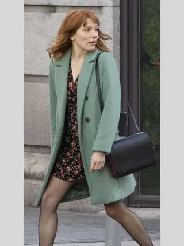 Diana Gomez Valeria Green Coat