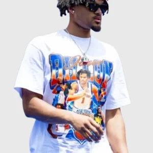 Dillon Jones NY Knicks Parade T-Shirt For Sale