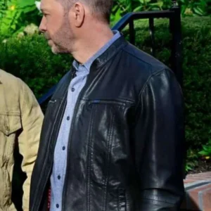 Donnie Wahlberg Blue Bloods Black Leather Jacket Shop Now
