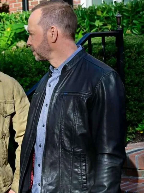 Donnie Wahlberg Blue Bloods Black Leather Jacket Shop Now
