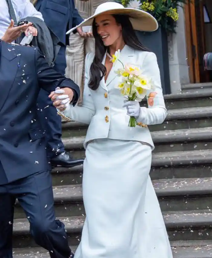 Dua Lipa London 2026 White Blazer