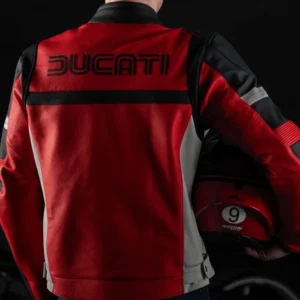 Ducati Motorcycle Leather Jacket For Sale